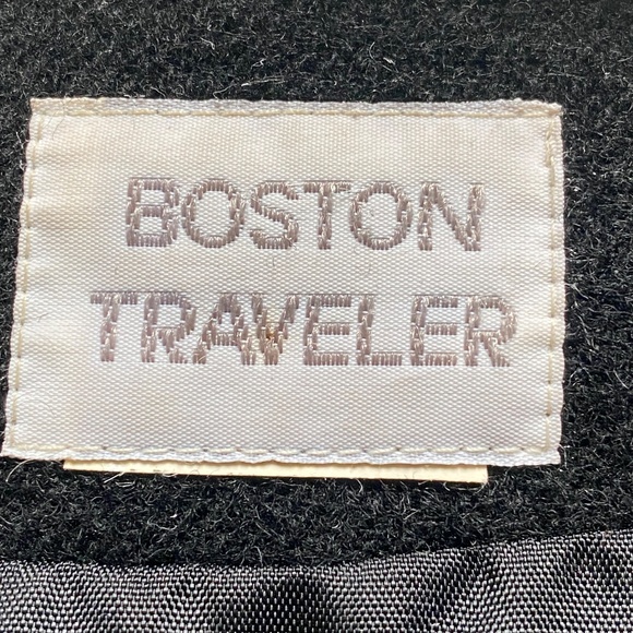 Boston Traveler Black Wool Blazer - Picture 3 of 6